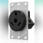 TT-30R Amp 125 Volts Prong Grounded Flush Mount Power Rv Trailer Outlet. Fixed Price $12.60.