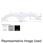 Icon 01780 Rv Tandem Fender Skirt Metallic Gray For Keystone Montana Model New. Fixed Price $154.47.
