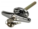 Jr Products 10885 Locking T-handle Chrome. Fixed Price $38.69.