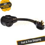 Valterra A10-3050FBK 12" Mighty Cord 30AM-50AF Adapter. Fixed Price $33.86.