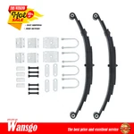 5LEAVES 3000LBS Spring/ U-bolt Kit 6000IBS Single Trailer Axle Suspension. Fixed Price $84.47.
