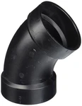 Lasalle Bristol 632502 2X45 Abs Degree Elbow. Fixed Price $38.99.