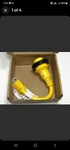 Kohree Rv Power Adapter 15A 30A Female, 12" W/twist Lock & Led Indicator. Fixed Price $20.00.