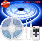 Blue 5M 2835 Smd 300 Led Strip Light Flexible For Car Boat Truck Decor Lamp 12V. Fixed Price $10.00.