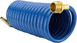 Rv Exterior Shower Hose 15' Blue Coiled Optional Flexible Quick Connect. Fixed Price $38.93.