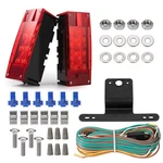 Czc Auto 12V Led Low Profile Submersible Rectangular Trailer Light Kit Tail S.... Fixed Price $49.33.