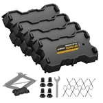 Rvshark 4 Packs Stabilizer Jack Pads Solid Nonslip Rubber Heavy Duty Level.... Fixed Price $110.04.