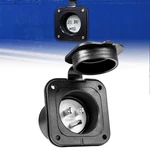 Nema 5-15 15A Flanged Inlet Shore Power Supply Receptacle For Rv Camper Boat. Fixed Price $11.99.