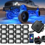 Mictuning C2 Led Rock Lights For Trucks - 16 Pods Rgbw Underglow App Control. Fixed Price $179.91.