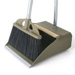 Upgrade Broom With Dustpan Combo SET,48'' Long Handle Stiff Bristles Wi.... Fixed Price $25.43.