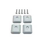 F.s.p 4 Pack Camper Trailer Aluminum Extrusion White Flat End Cap For Viny.... Fixed Price $18.42.