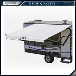 White 8' Rv Awning Fabric 22 Feet Length Camper Replacement Shade. Fixed Price $110.89.