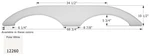 Icon 12260 Fender Skirt Starcraft P. Fixed Price $213.10.