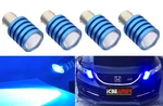 Icbeamer 12V 4 Pcs 1157 2057 Led Blue Halogen Front Turn Signal Light Bulb V77. Fixed Price $9.99.