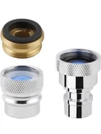 Hygie Rinse 2PCS Portable Dishwasher Faucet Adapter, Kitchen Sink. Fixed Price $34.95.