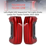 Left+right Led Sequential Tail Lights Brake Lamps For Toyota Tundra 2022-2026. Fixed Price $171.73.