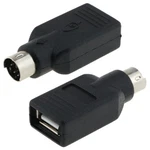 E-outstanding Usb To PS2 Adapter, 2PCS Black Female PS/2. Fixed Price $9.11.