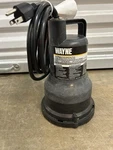 Wayne VIP30-1/3 Hp Reinforced Thermoplastic Submersible Multi-use Pump Used. Fixed Price $44.80.