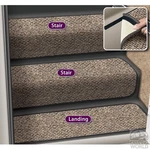 Prest-o-fit 5-1093 Decorian Step Huggers For Rv Landings Peppercorn Black 8 I.... Fixed Price $37.38.