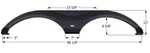 Icon 15158 Tandem Axle Fender Skirts Rv. Fixed Price $245.36.