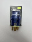 Auto Drive 50 30-AMP Universal Rv Power Adapter With Light, Clear Blue. Fixed Price $19.99.