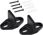 Homode Barn Door Floor Guide, 2 Pack Sliding Bottom Black. Fixed Price $14.41.