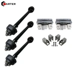 10,000 Lb Triple Trailer Axle Kit, Hanger Dexter Lippert Carter. Fixed Price $4000.00.