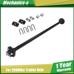 For 2000LBS Trailer Axle Boat Cargo Dump Rv LUG-4' 46.5' Sc 56.5' Hf. Fixed Price $181.56.