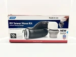 New Camco Ready-to-use Easy Slip Rv Sewer Hose Kit, Pre-attached Fittings 39551. Fixed Price $22.95.