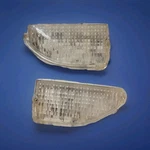 Oem 69/70 Mustang Clear Turn Signal Parking Light Lens SAE-PI-70-MG Lh & Rh. Fixed Price $24.99.