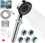 Rv Shower Head With Hose, 5+1 Mode High Pressure Replacement On/off Switch,. Fixed Price $29.37.