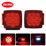 1 Pair Rear Led Submersible Square Trailer Tail Lights Kit Boat Truck Waterproof. Fixed Price $14.99.