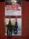 Haul Master Way Rv Blade To 4-WIRE Flat Adapter W/ Flex Cord #67647, Nib. Fixed Price $11.99.