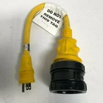 Marinco Pigtail Power Cord Plus Adapter Part# 104SPPRV. Fixed Price $38.00.