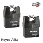 Master Pro Series Padlock (2) High Security Locks 6327NKA-2 W/ Bumpstop. Fixed Price $90.44.