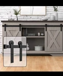 Winsoon 6FT Super Mini Barn Hardware Kit Sliding Double Doors Wardrobe C.... Fixed Price $32.19.