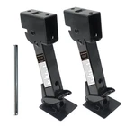 Pair Of Trailer Stabilizer Jacks Telescoping Rv Camper Accessories For Travel.... Fixed Price $72.27.
