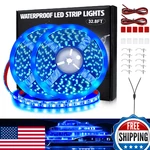 Yeenoon 32.8FT Rolls Waterproof Blue Led Boat Lights Marine Interior Navigatio. Fixed Price $48.72.