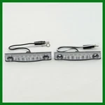 Maxxima Thin Line Marker Clearance Light 7 Led Amber Lens 5/8 4 Set Of 2. Fixed Price $23.75.