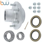 Set Trailer Galvanized Hub Bearings On 5.5" 15123 25580 For 5200-6000LB Axle. Fixed Price $56.88.