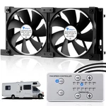 12V Rv Fridge Ventilation Cooling Fan 5.5" (140MM), Custom Mounts For American. Fixed Price $80.74.