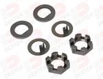 Dexter Trailer Axle Spindle Nut And Washer Kit Pair (K71-335-00). Fixed Price $14.99.