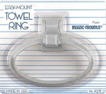 Magic Mounts 4578W Towel Ring 1PK White. Fixed Price $22.46.