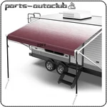 Awning Fabric 21.1 Feet Length Camper Vinyl Replacement Shade 8'. Fixed Price $102.59.