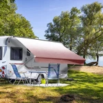 Premium Waterproof Rv Awning Fabric Replacement 15' Burgundy Fade Canopy. Fixed Price $249.99.