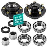 Jadode Trailer Idler Hub Kits On 5.5 For 6000 Lbs Axle 25580/15123 Bearings. Fixed Price $149.40.