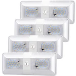 Bluefire 4 Pack Upgraded Super Bright Dc 12V Rv Ceiling Double Dome Light.... Fixed Price $43.35.