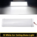 1X Rv 12V Ceiling Fixture Double Dome Light For Camper Trailer Marine Usa. Fixed Price $12.99.