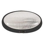Porch/utility Light RVPL7 Series Oval Clear Lens Black Case Incandescent. Fixed Price $10.10.