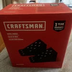 Heavy Duty Wheel Chocks Craftsman Steel Truck Camper Trailer Up To 35" Tire. Fixed Price $35.99.